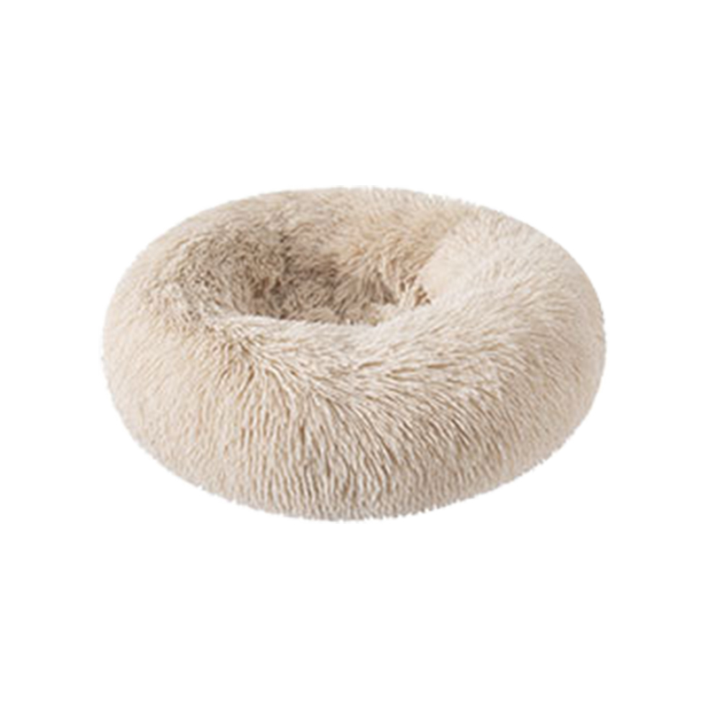 Yıkanabilir kışlık uzun peluş kedi yatağı