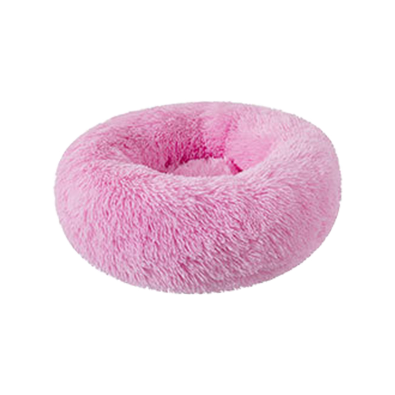 Yıkanabilir kışlık uzun peluş kedi yatağı