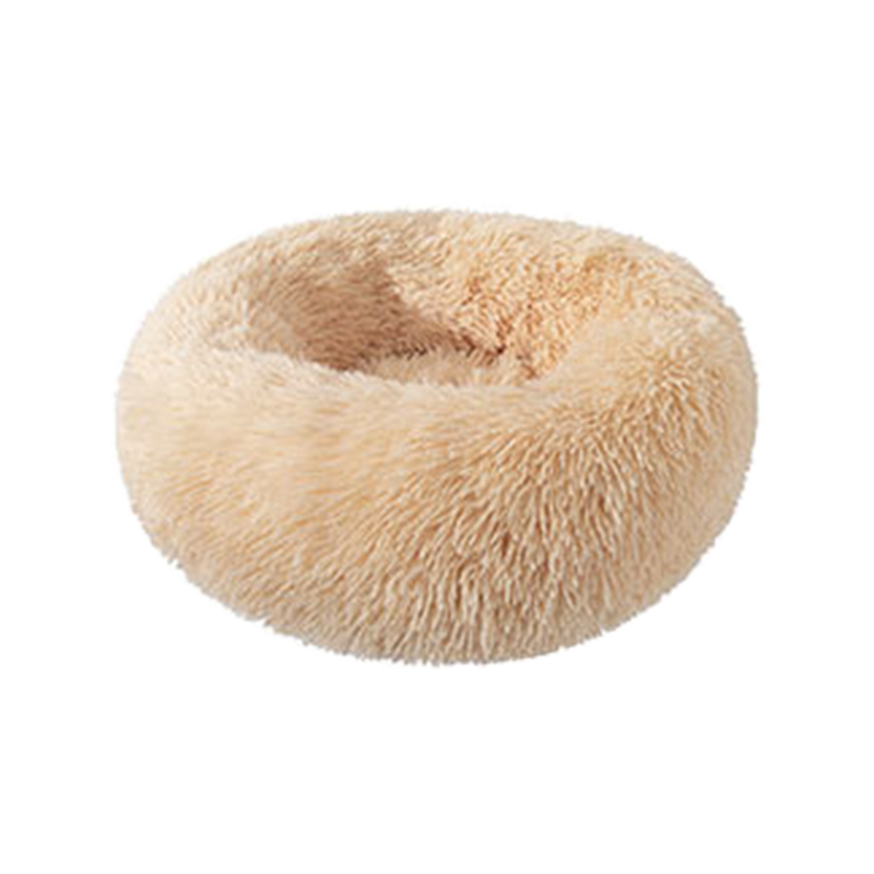 Yıkanabilir kışlık uzun peluş kedi yatağı