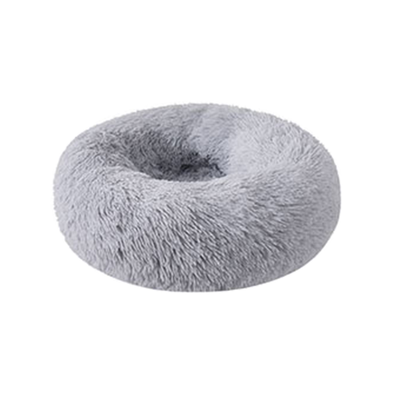 Yıkanabilir kışlık uzun peluş kedi yatağı
