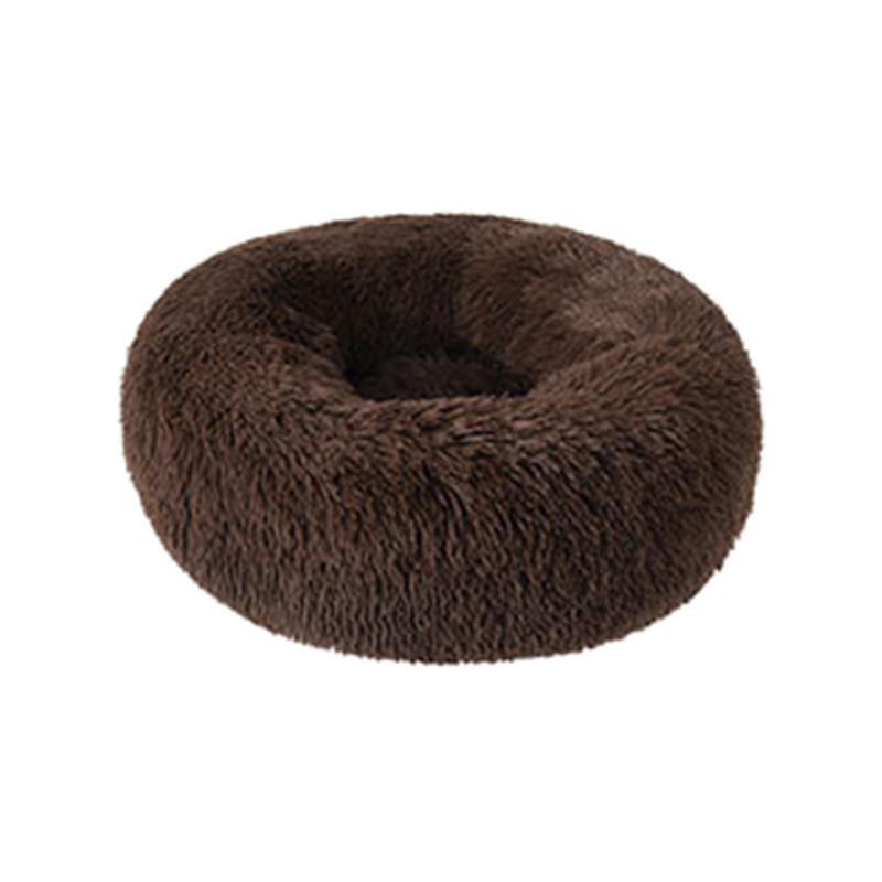 Yıkanabilir kışlık uzun peluş kedi yatağı