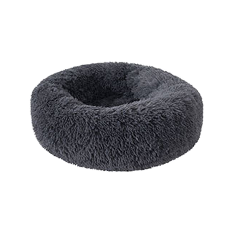 Yıkanabilir kışlık uzun peluş kedi yatağı