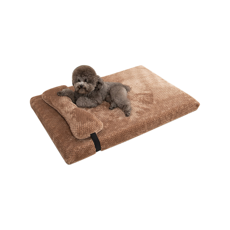 Çıkarılabilir evcil köpek ve kedi mat yatağı 